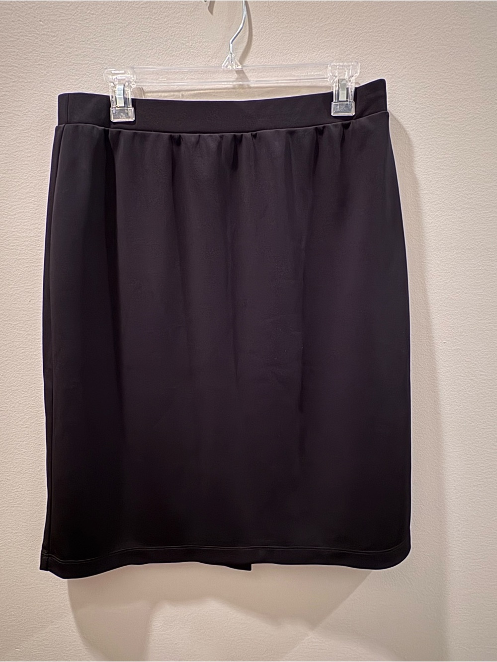 Susan Graver Black Pencil Skirt